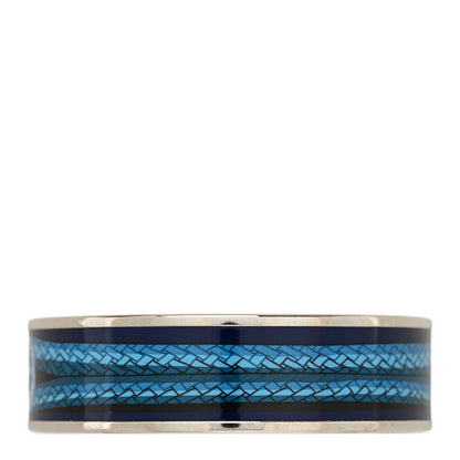 Hermes Enamel Printed Wide Brandebourgs Bracelet 65 3 of 6