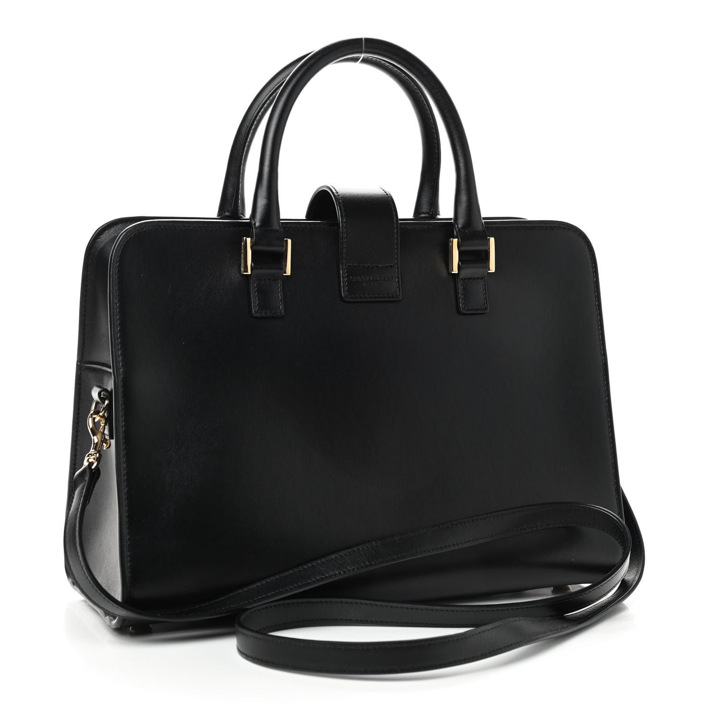 Smooth Calfskin Small Monogram Cabas Black