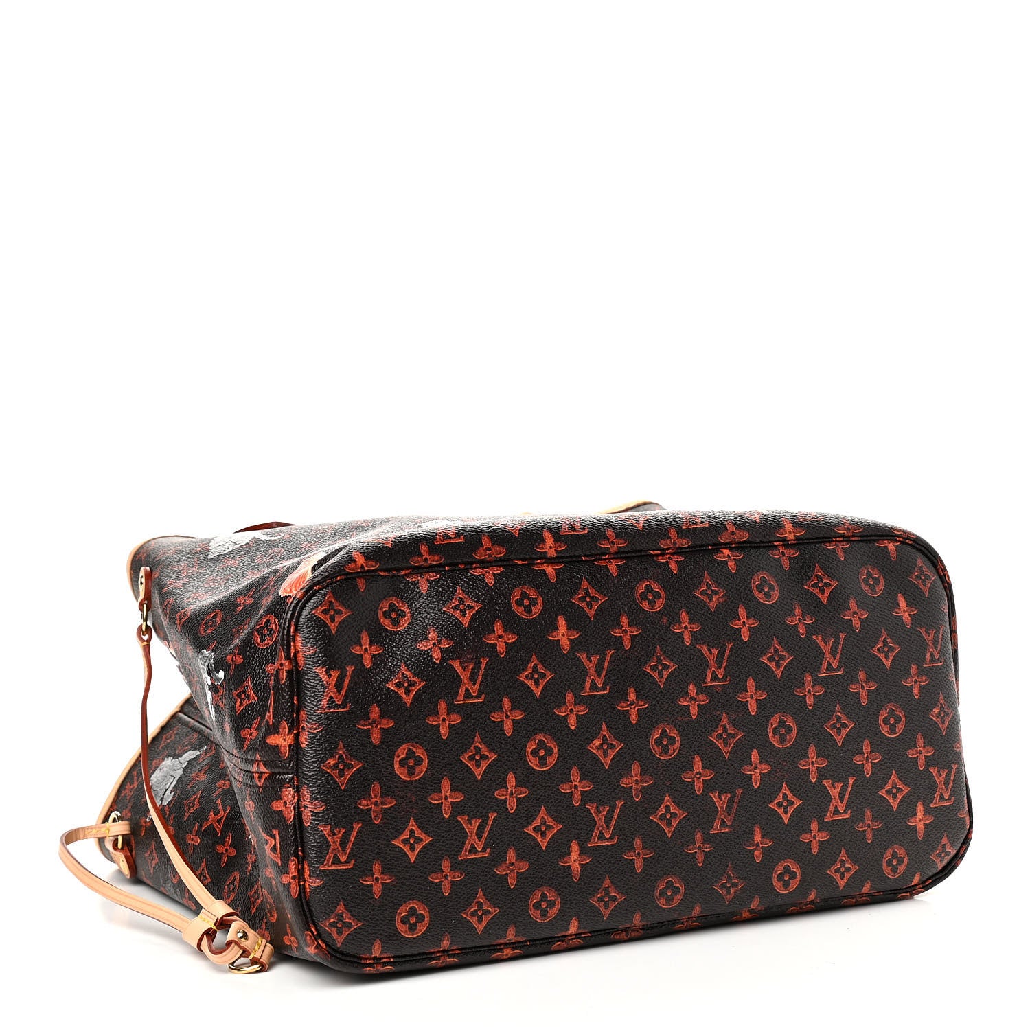 Louis Vuitton Catogram Neverfull MM Marron 5 of 14