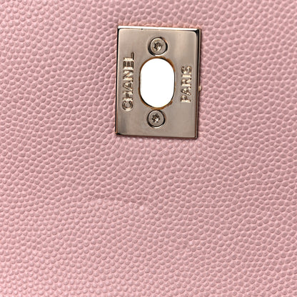 Chanel Caviar Quilted Small Business Affinity Flap Light Pink 10 of 11