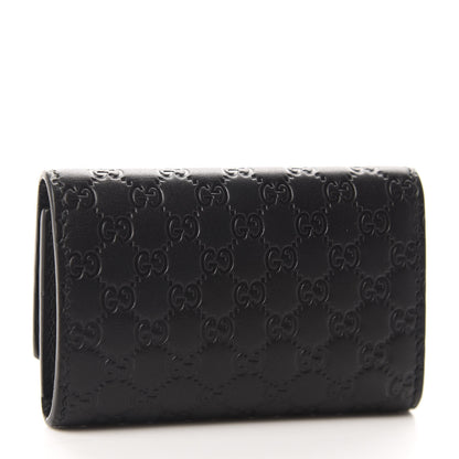Gucci Microguccissima 6 Key Holder Case Black 3 of 6