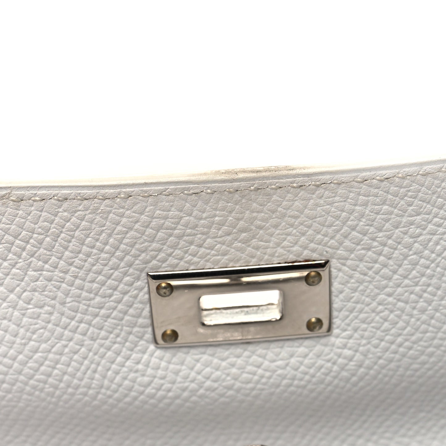 Epsom Kelly Longue Wallet White