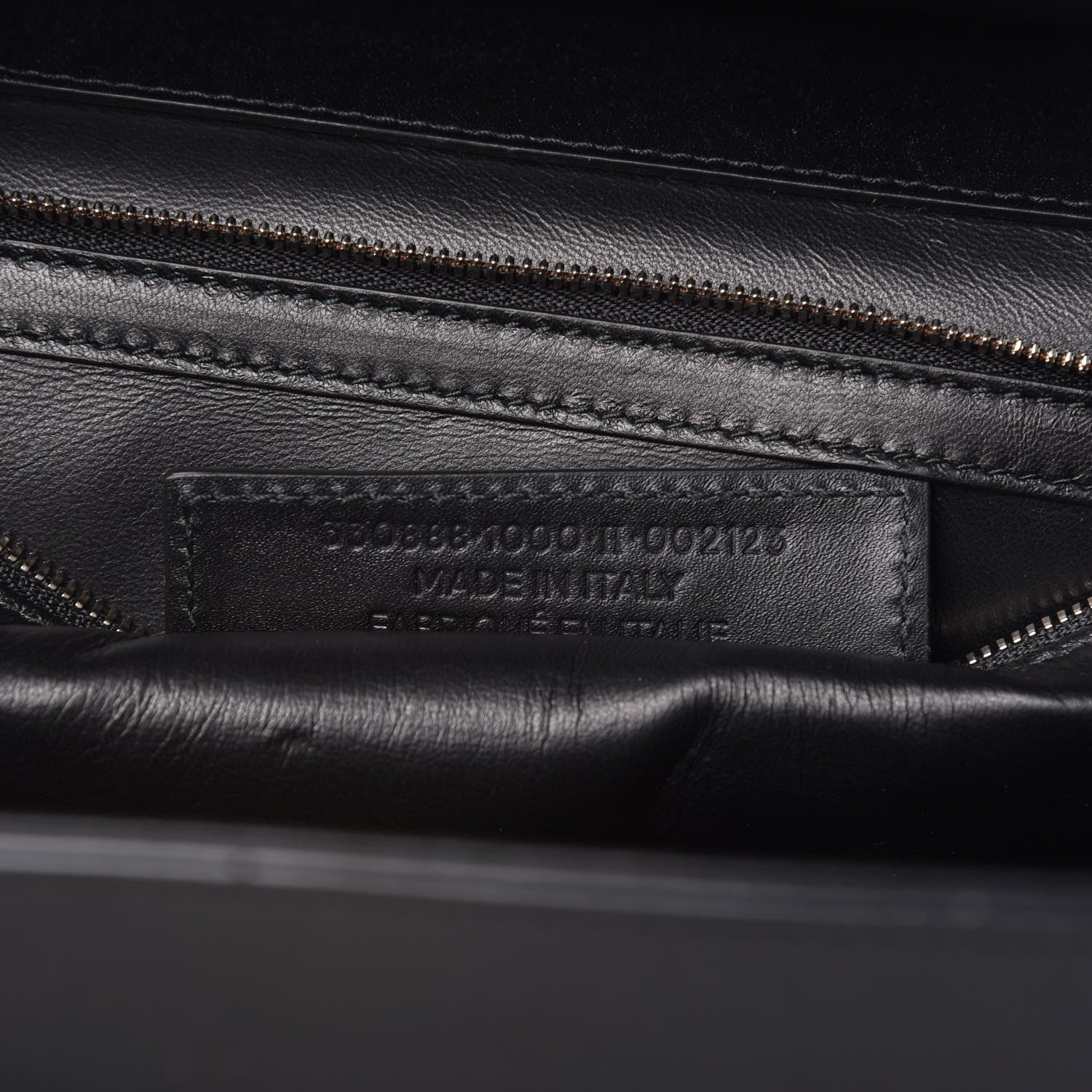 Balenciaga Calfskin Le Dix M Cartable Shoulder Bag Black 7 of 17