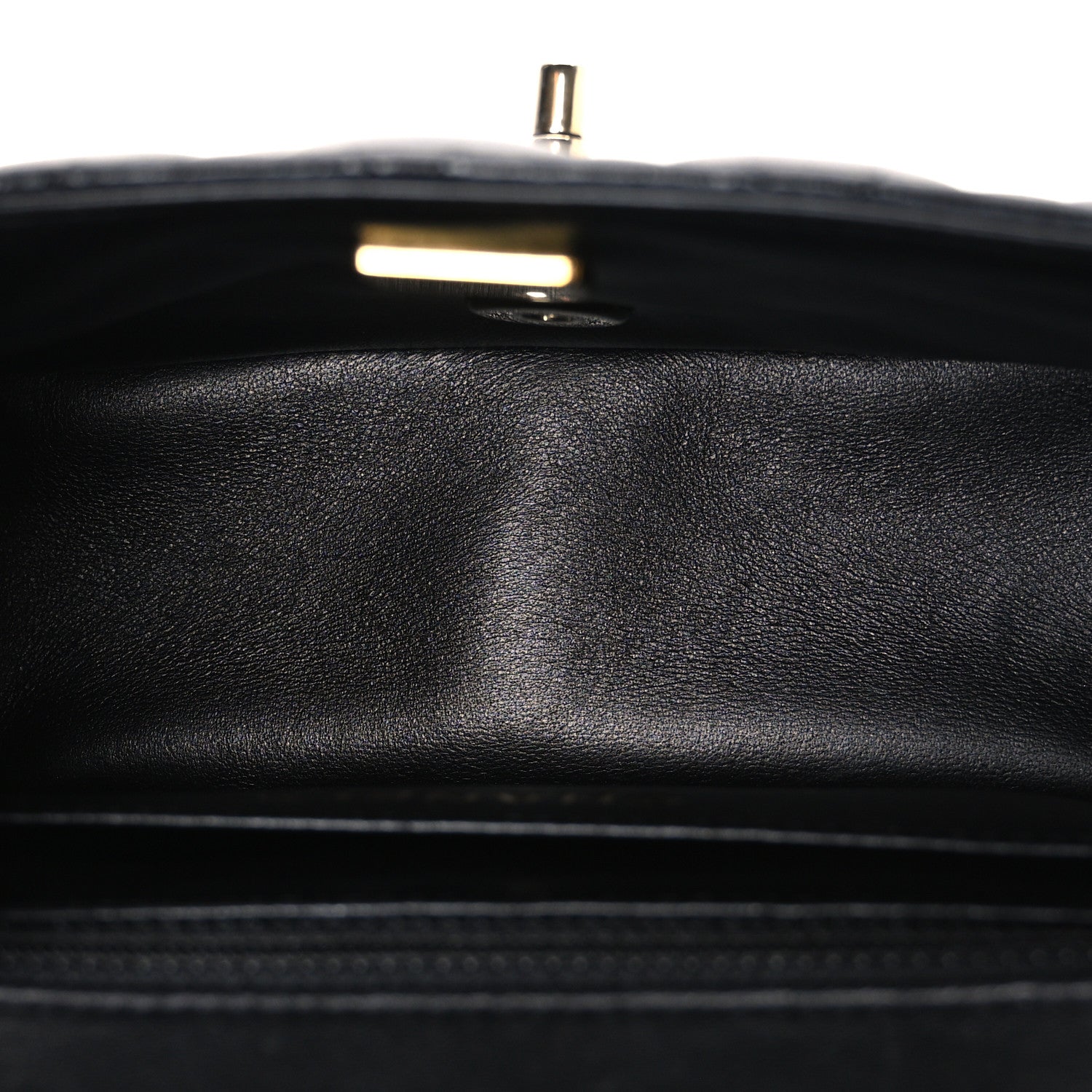 Chanel Lambskin Quilted Mini Square Flap Black 5 of 12