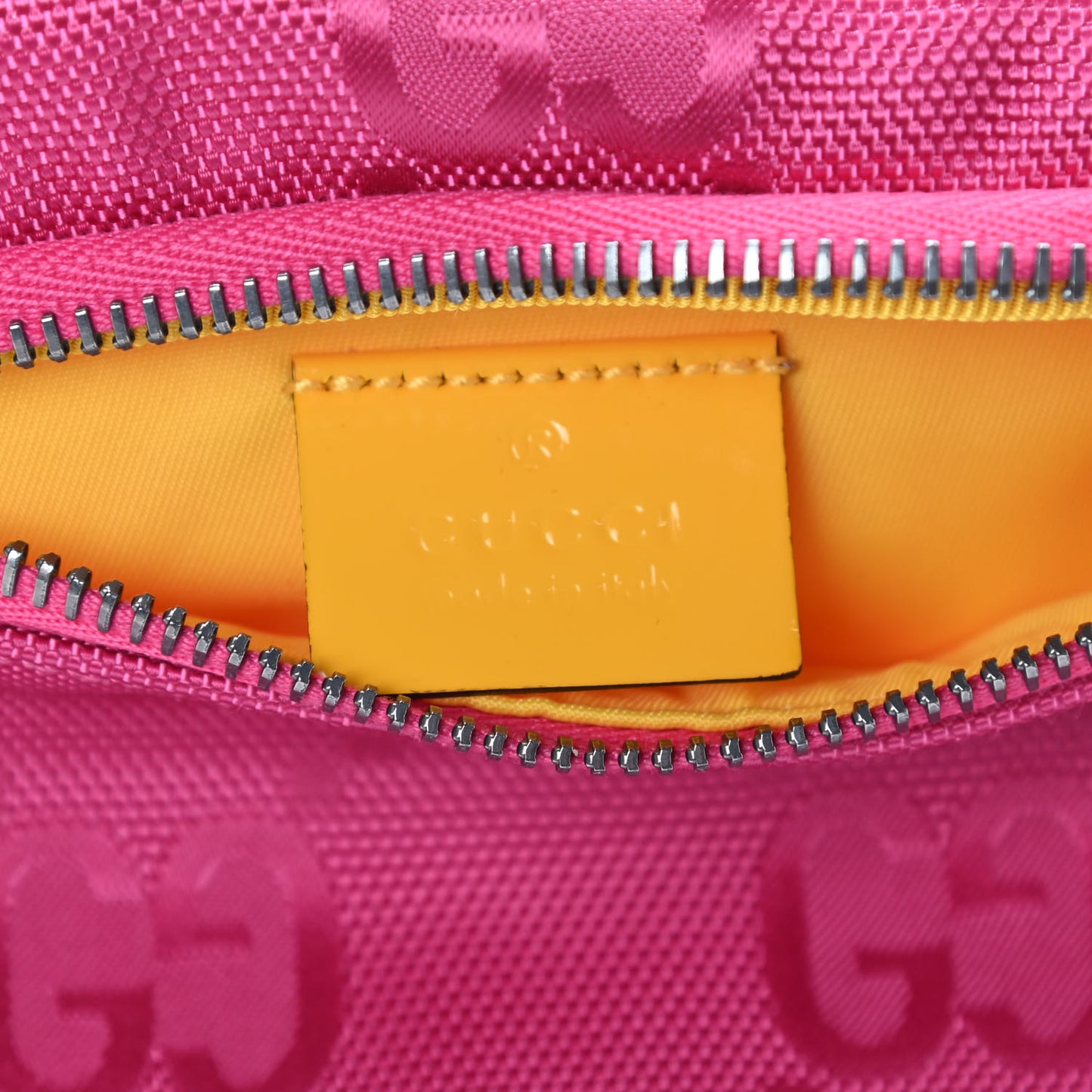 Econyl Nylon Monogram Web Off The Grid Childrens Belt Bag Pink