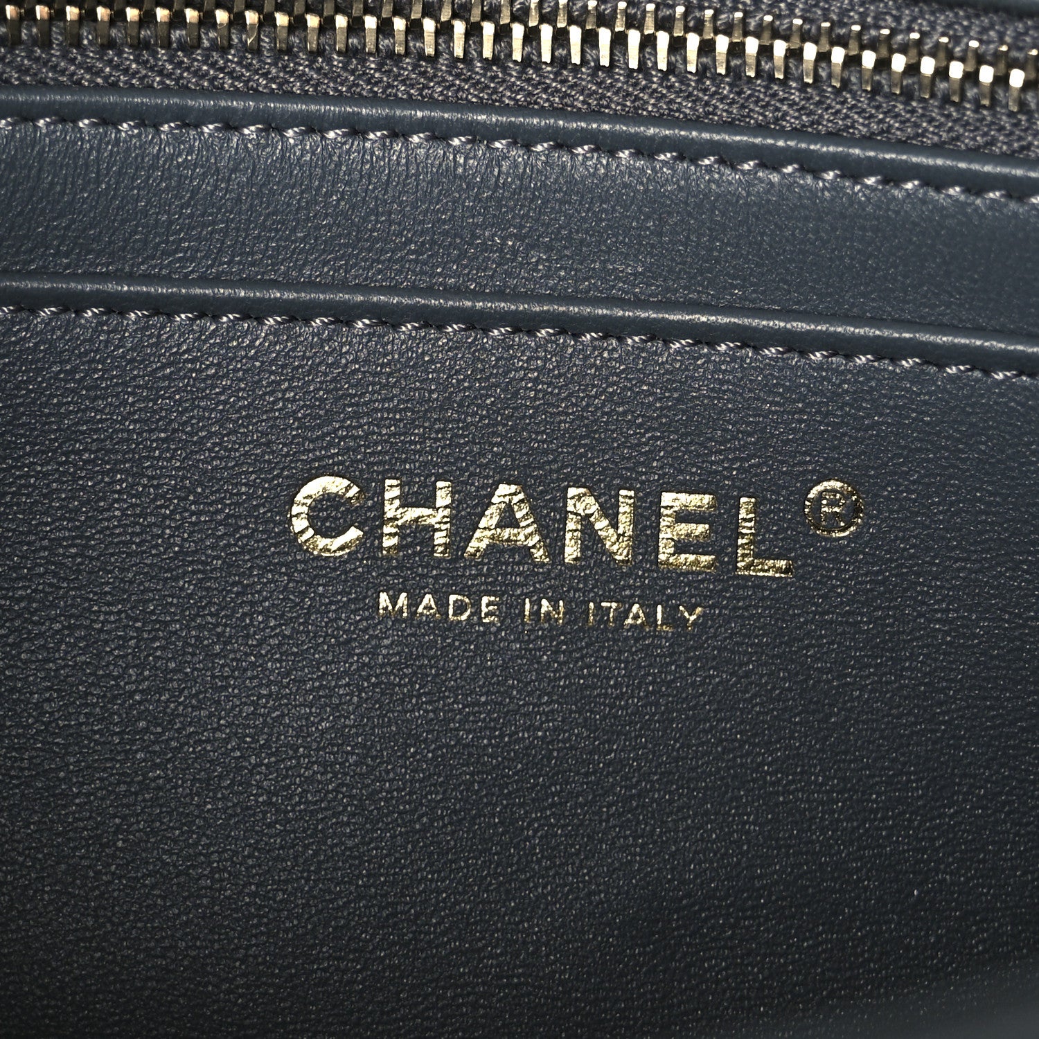 Chanel Lambskin Quilted Medium Rectangular CC Slide Flap Grey 6 of 11
