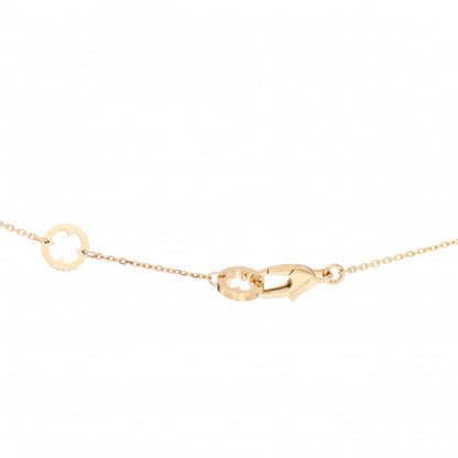 Bulgari 18K Yellow Gold Diamond Fiorever Pendant Necklace 4 of 5