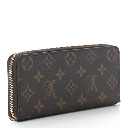Louis Vuitton Monogram Clemence Wallet Rose Ballerine 3 of 6