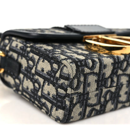 Christian Dior Oblique 30 Montaigne Box Bag Blue 8 of 10