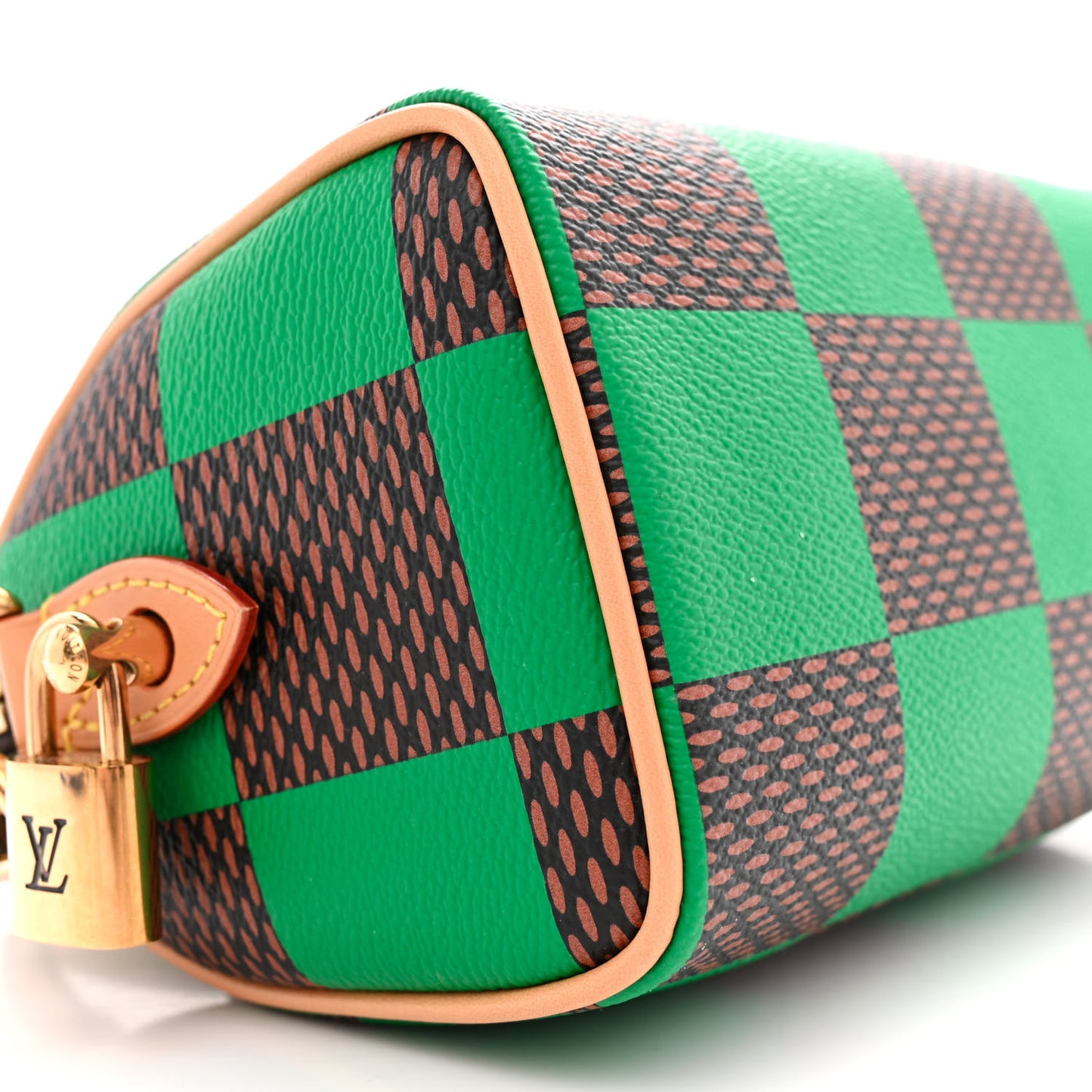 Damier Pop Speedy Bandouliere 18 Green