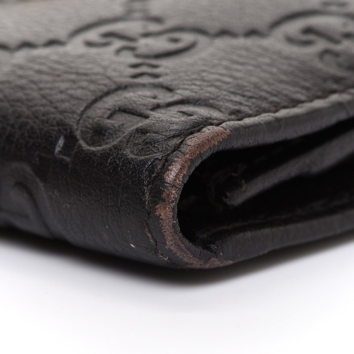 Guccissima Ladies Web Long Wallet Black