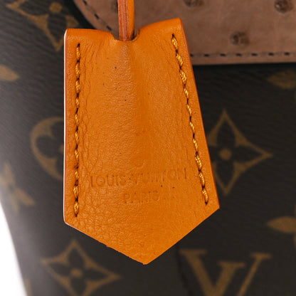 Louis Vuitton Monogram Ostrich Lizard Majestueux PM Yellow 9 of 14