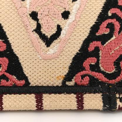 Christian Dior Canvas Embroidered Geometric Medium Book Tote Multicolor 16 of 18