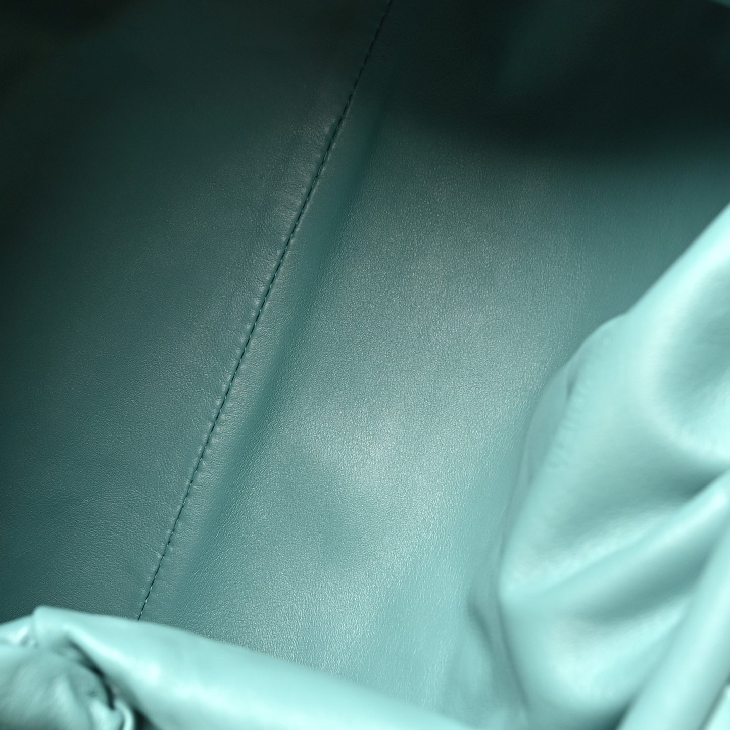 Smooth Butter Calf The Pouch Oversized Clutch Linoleum