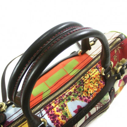 FASHIONPHILE SALVATOREFERRAGAMOCanvasSummerJungleBag 6 of 9