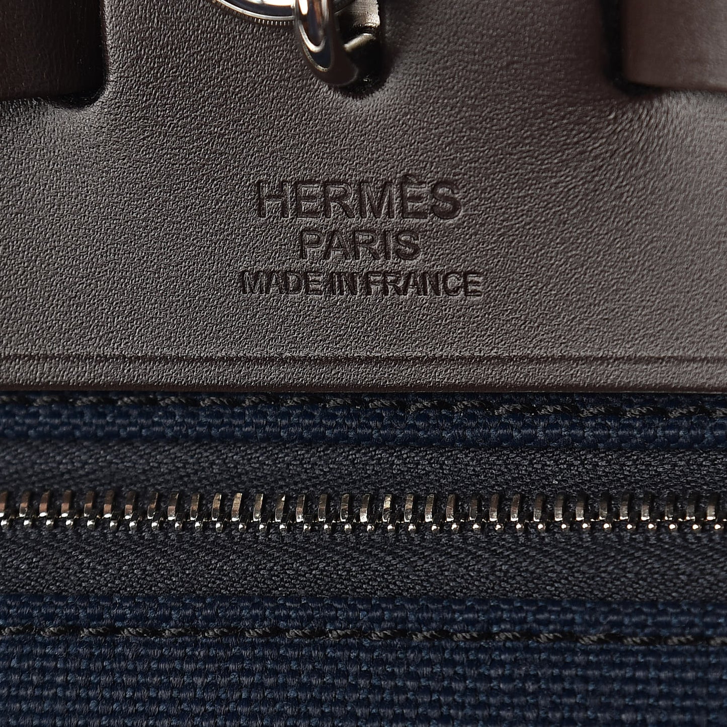 Toile Vache Hunter Herbag Zip 39 MM Bleu Marine Ebene