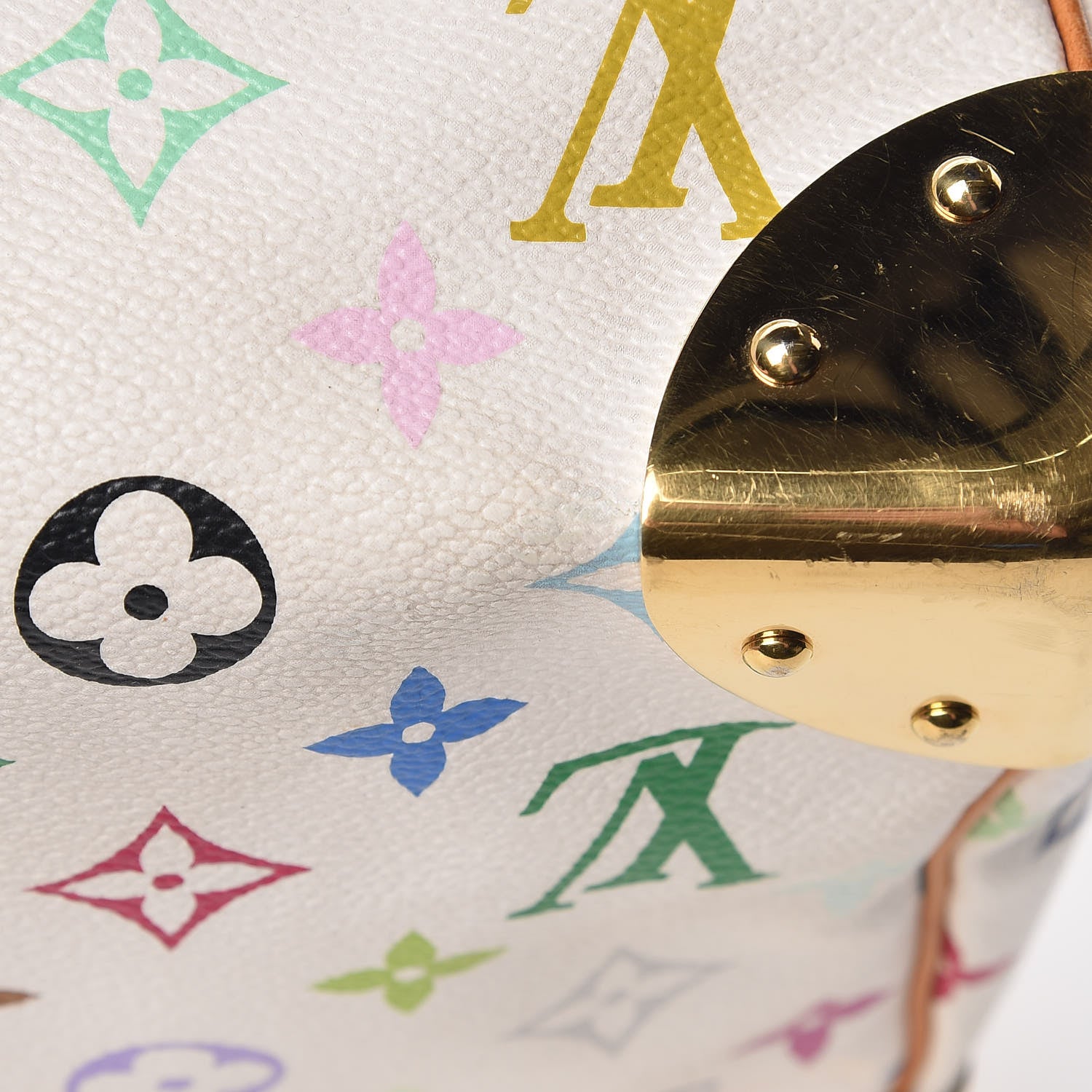 Louis Vuitton Monogram Multicolor Speedy 30 White 13 of 16