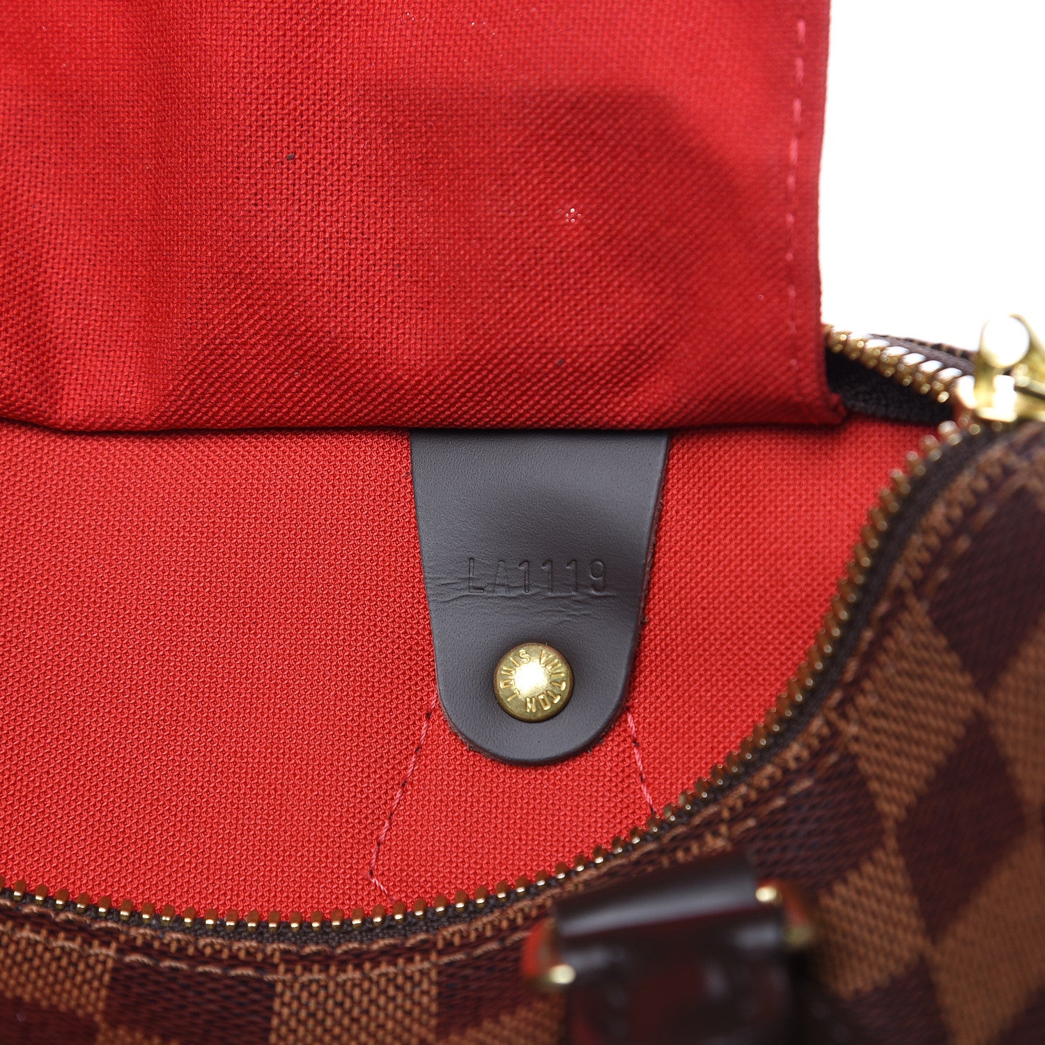 Louis Vuitton Damier Ebene Speedy Bandouliere 25 6 of 9