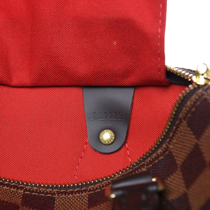 Louis Vuitton Damier Ebene Speedy Bandouliere 25 6 of 9