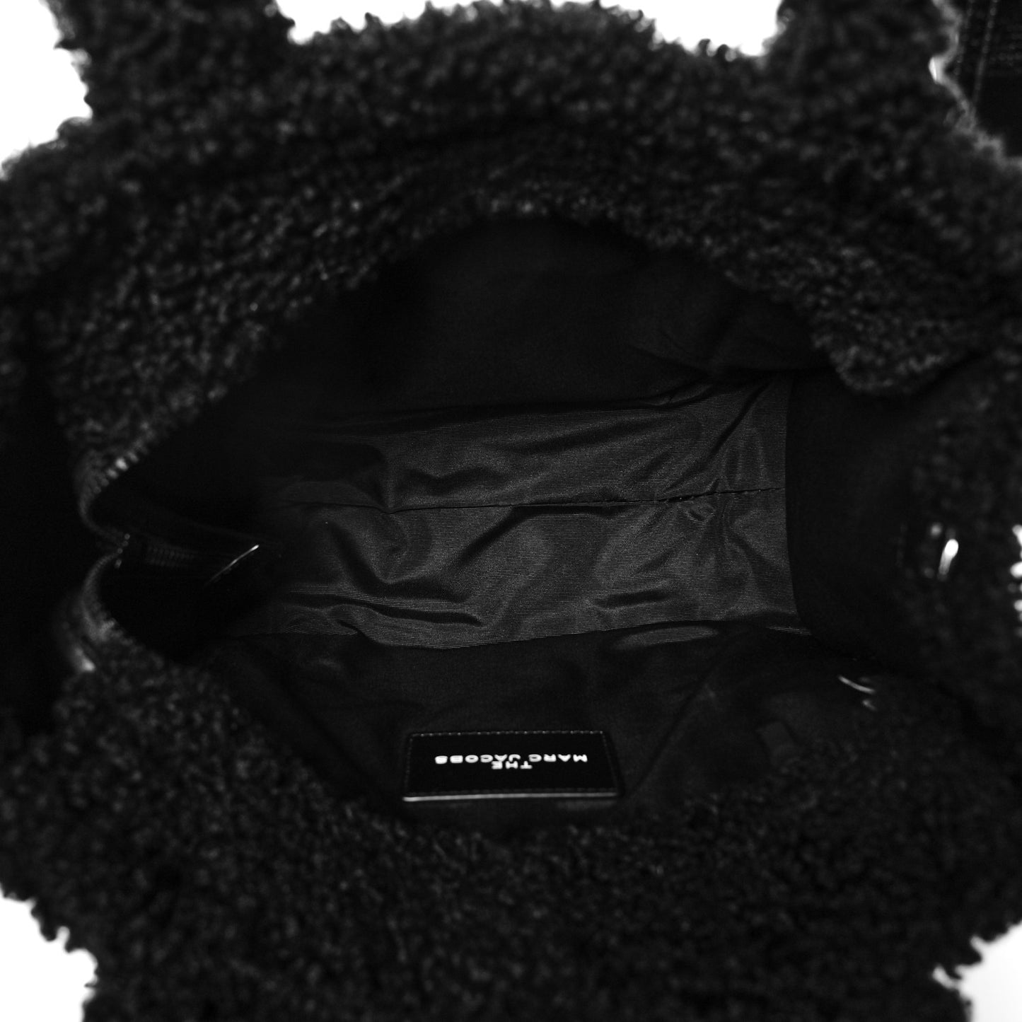 Polyester Cotton The Teddy Traveler Tote Bag Black