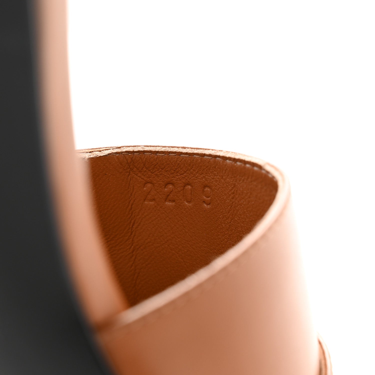 Hermes Calfskin Gigi 50 Sandals 37.5 Naturel 9 of 18
