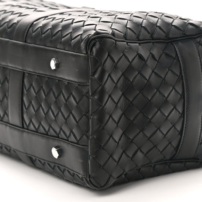 Bottega Veneta Nappa Intrecciato Gym Bag Black 7 of 8