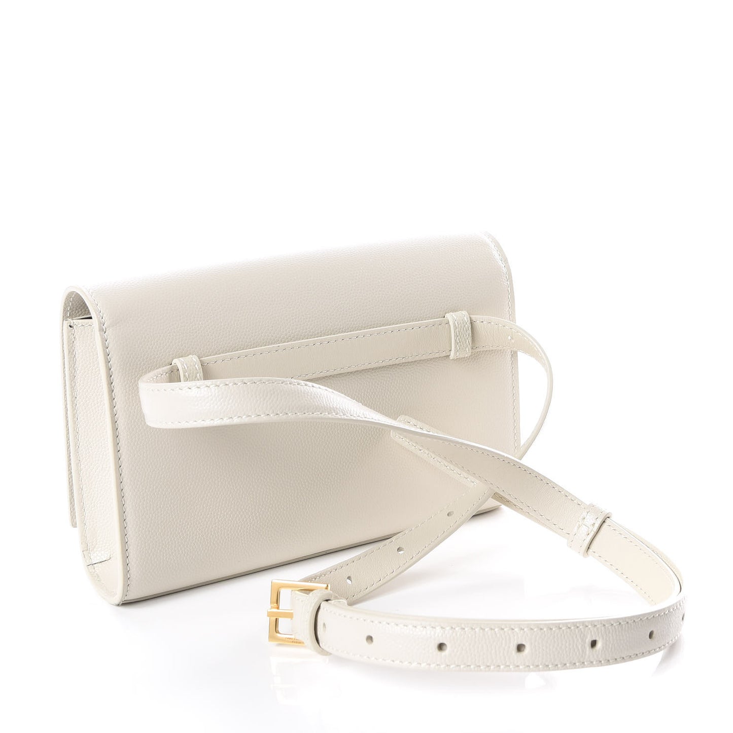 Grain De Poudre Monogram Kate Belt Bag Blanc Vintage