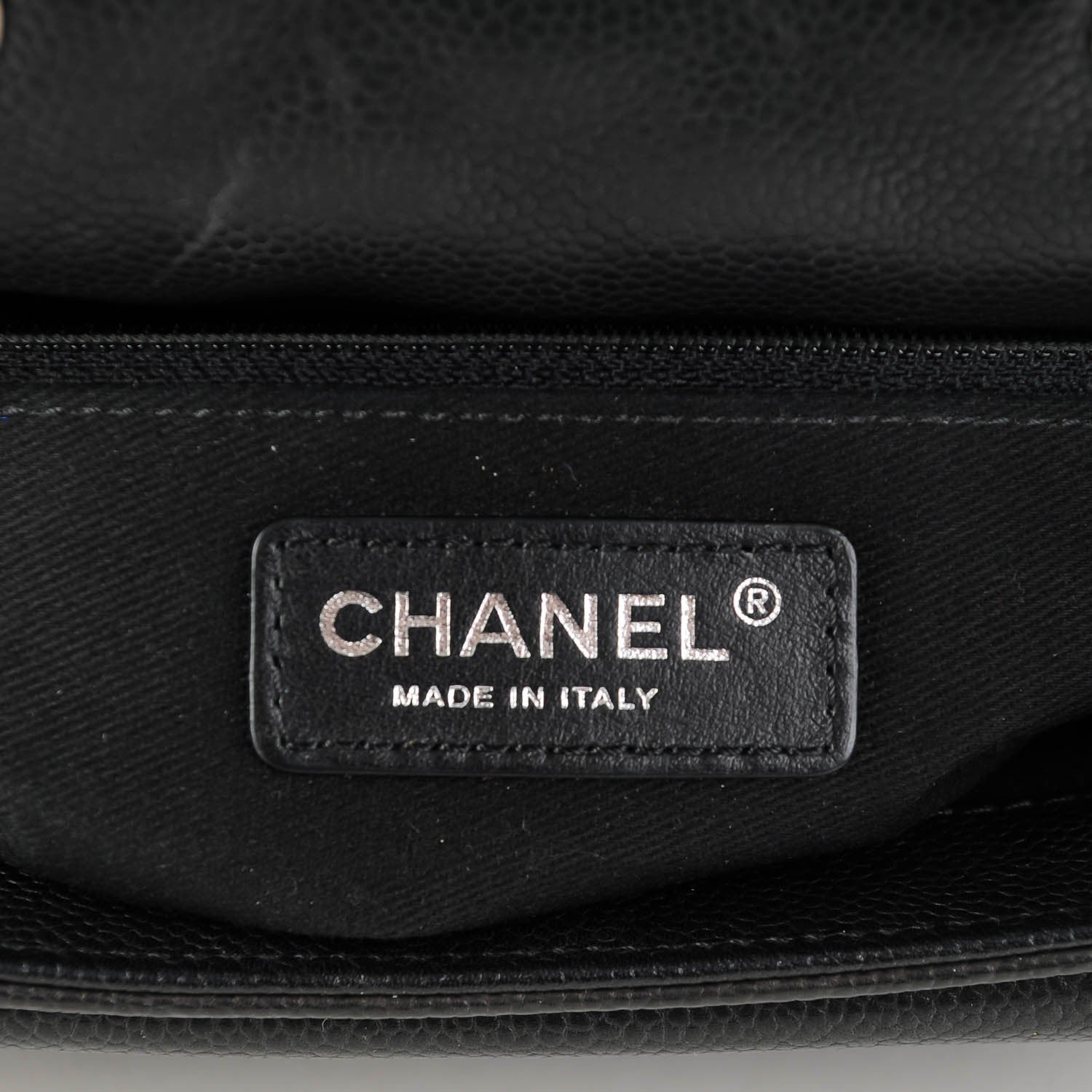 Chanel Caviar Quilted Medium Now and Forever Flap Black 6 of 7