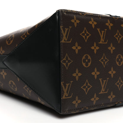 Louis Vuitton Monogram Macassar Weekend Tote GM 9 of 10