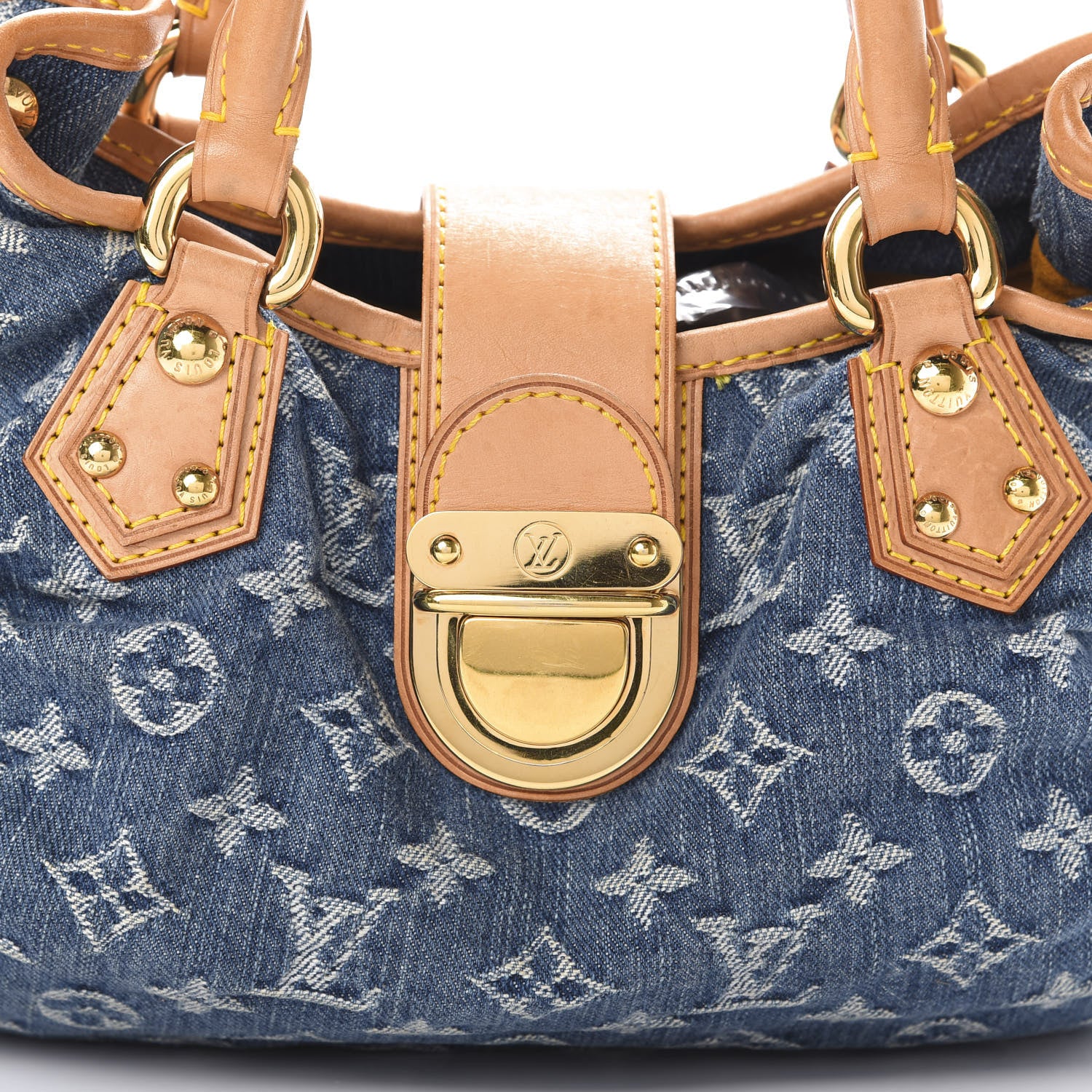Louis Vuitton Monogram Denim Pleaty Blue 11 of 11