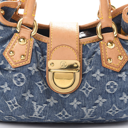 Louis Vuitton Monogram Denim Pleaty Blue 11 of 11