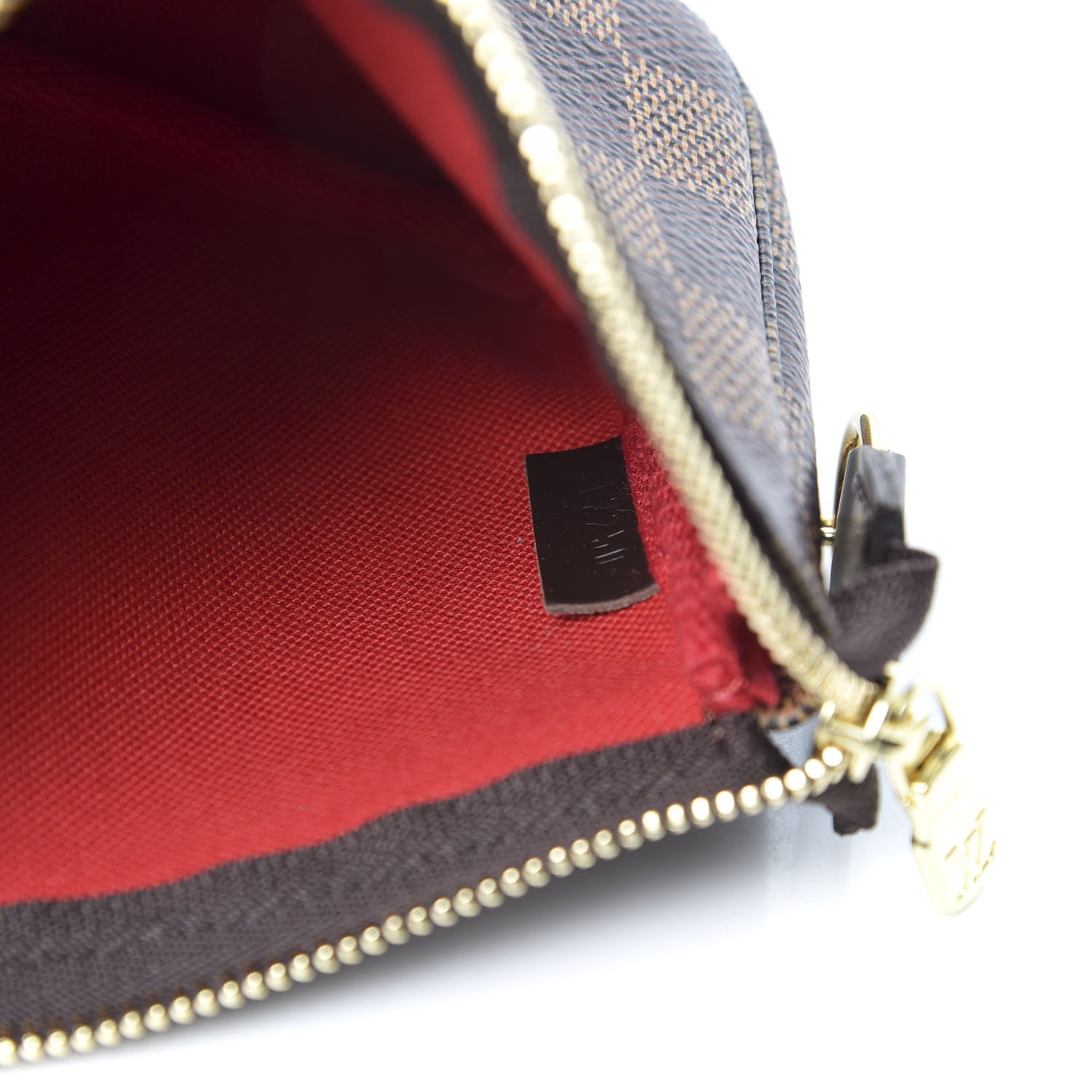 Louis Vuitton Damier Ebene Mini Pochette Accessories 8 of 8