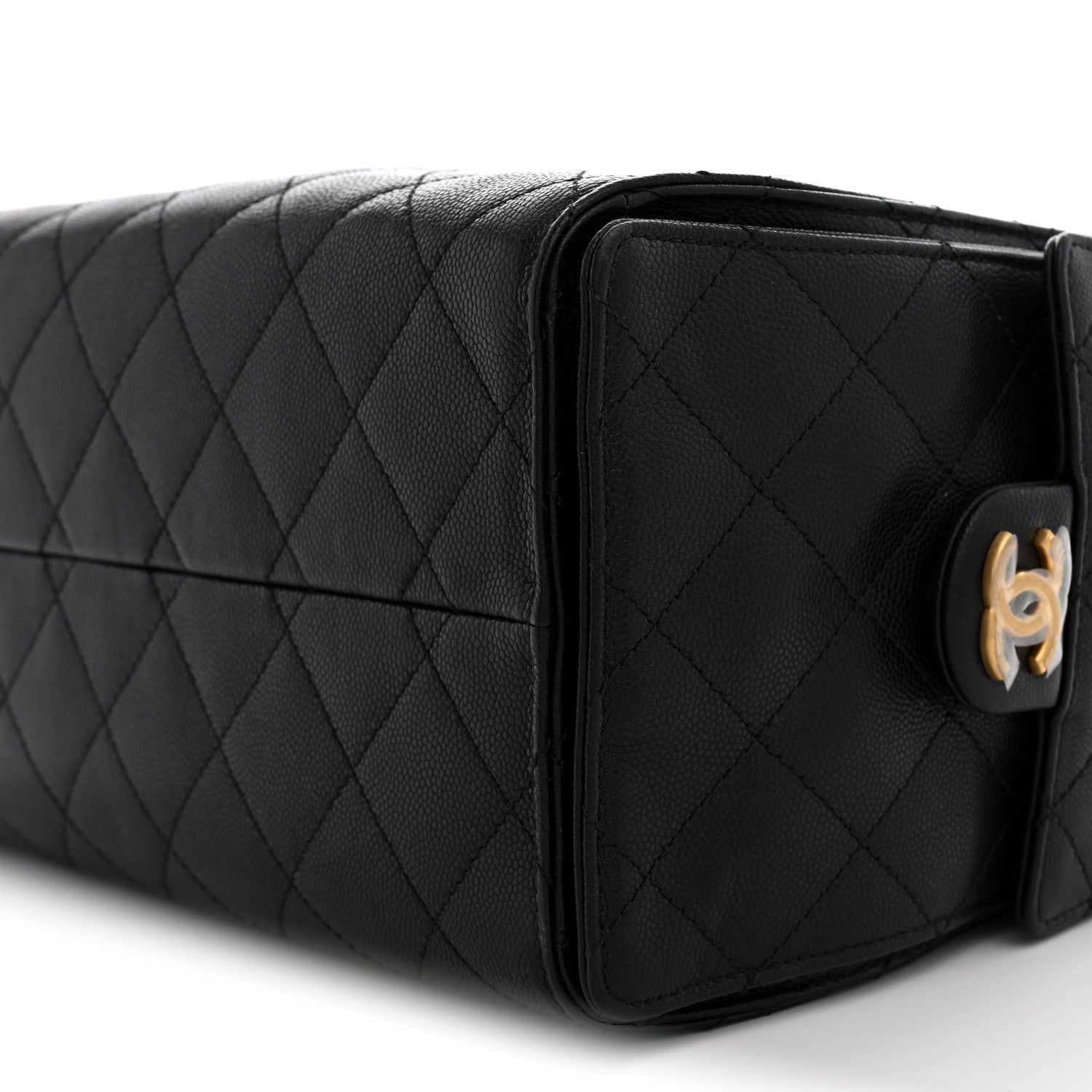 Chanel Caviar Quilted Small Chanel 25 Handbag Black 9 of 10