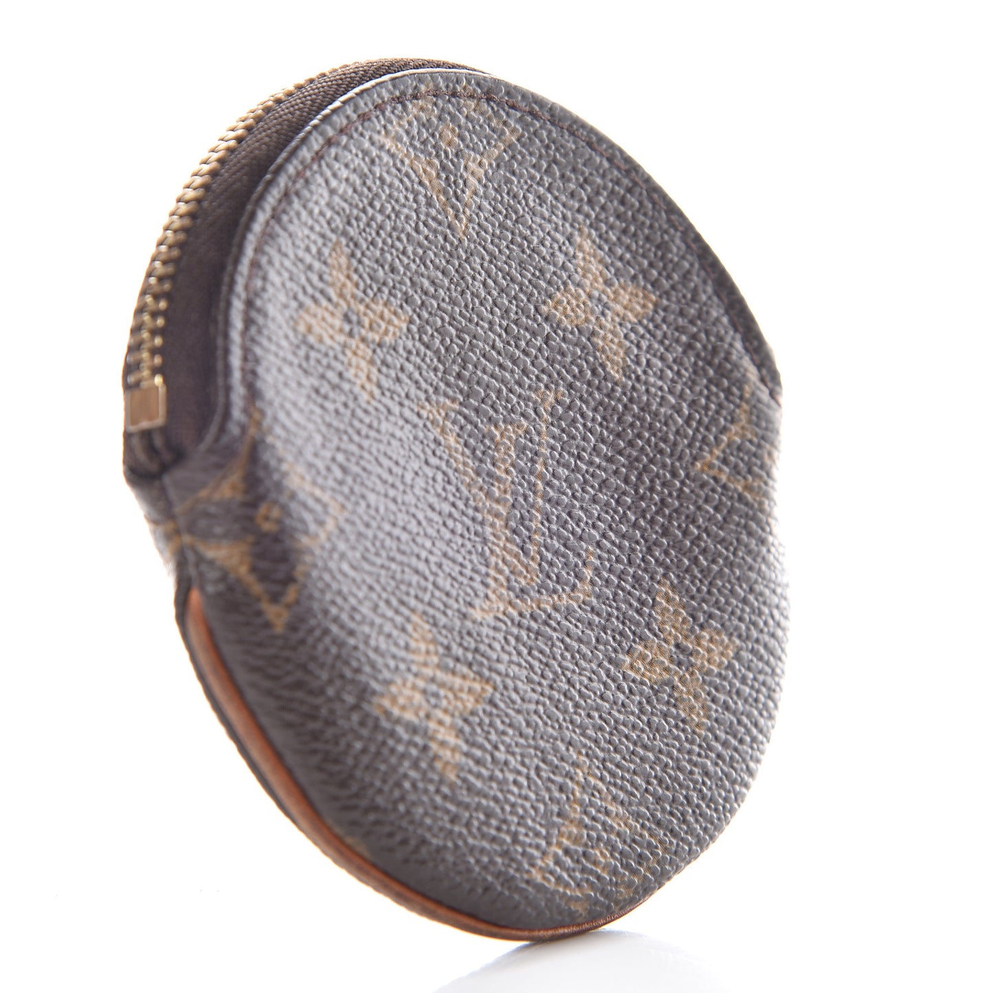 Monogram Round Coin Purse
