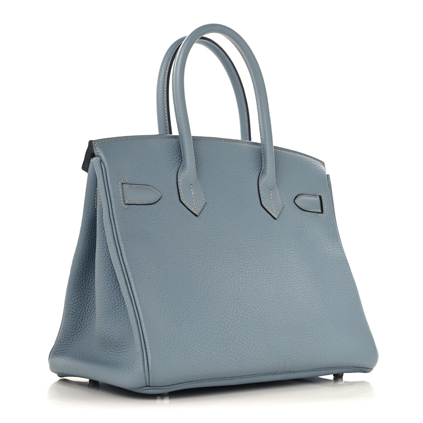 Togo Birkin 30 Bleu Lin