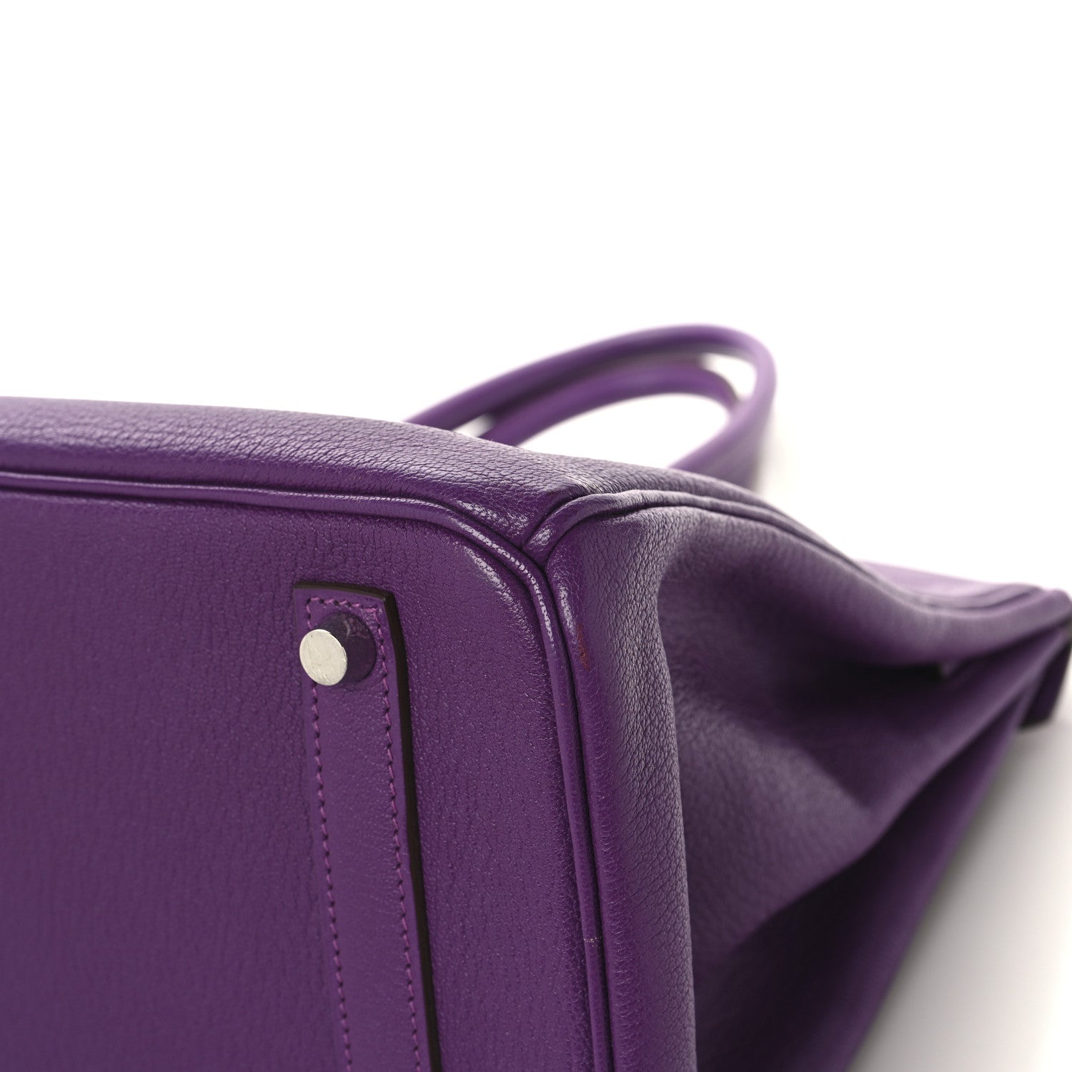 Hermes Chevre de Coromandel Birkin 35 Violet 12 of 15