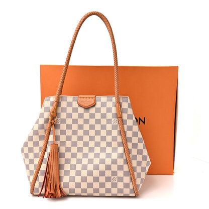 Louis Vuitton Damier Azur Propriano Rose Ballerine 14 of 14