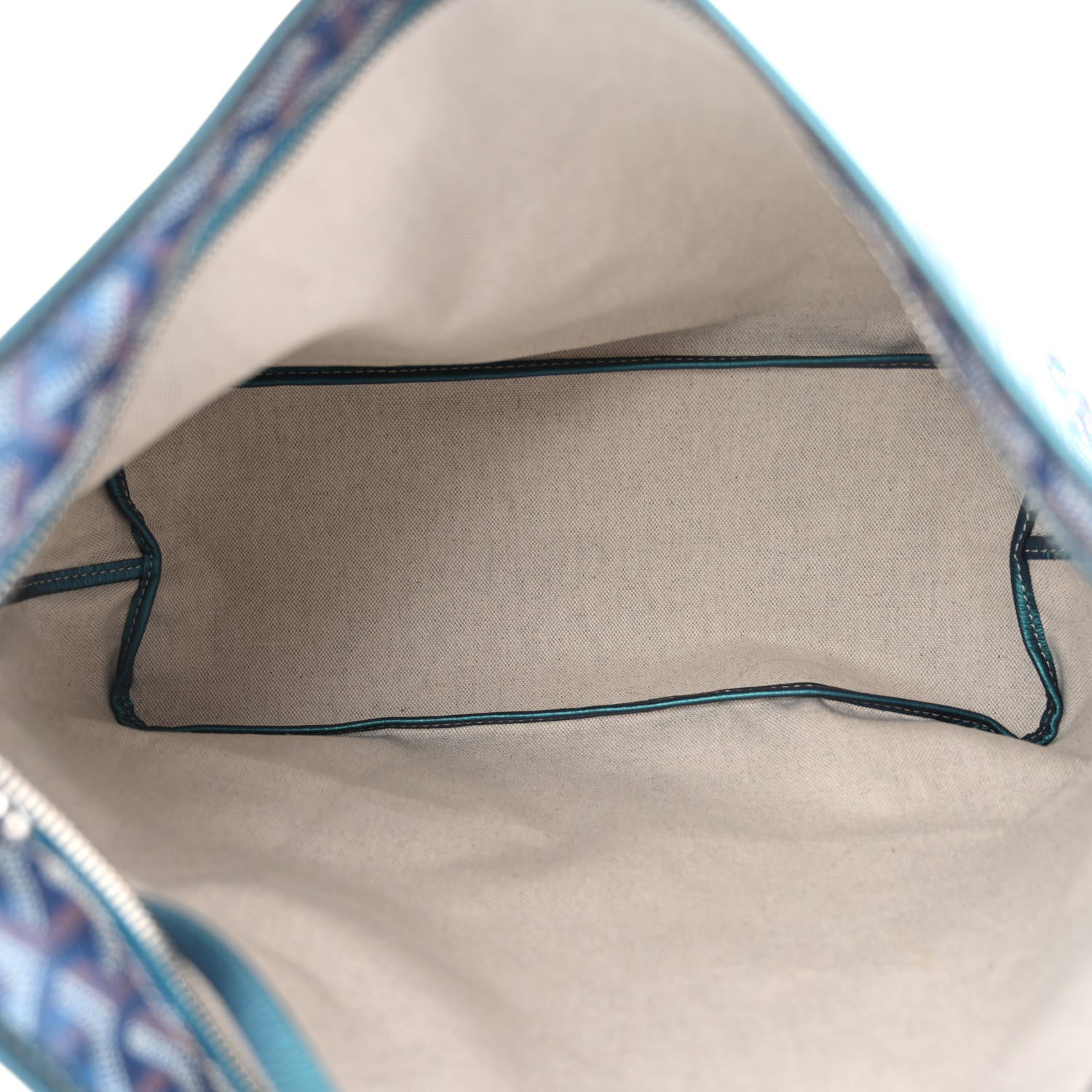Goyard Iridescent Goyardine Boheme Hobo Pearly Blue 6 of 11
