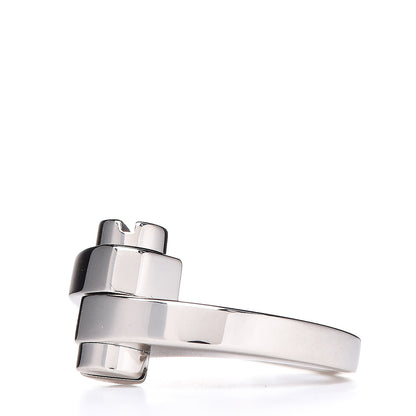 Cartier 18K White Gold Menotte Ring 47 4 3 of 6