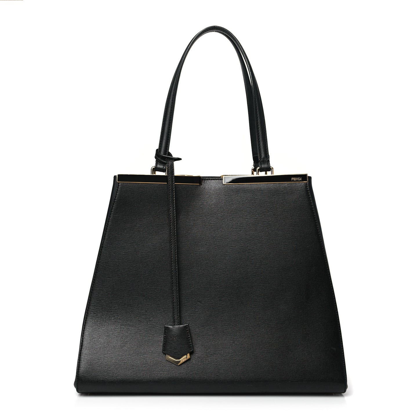 Vitello Elite Large 3Jours Tote Black