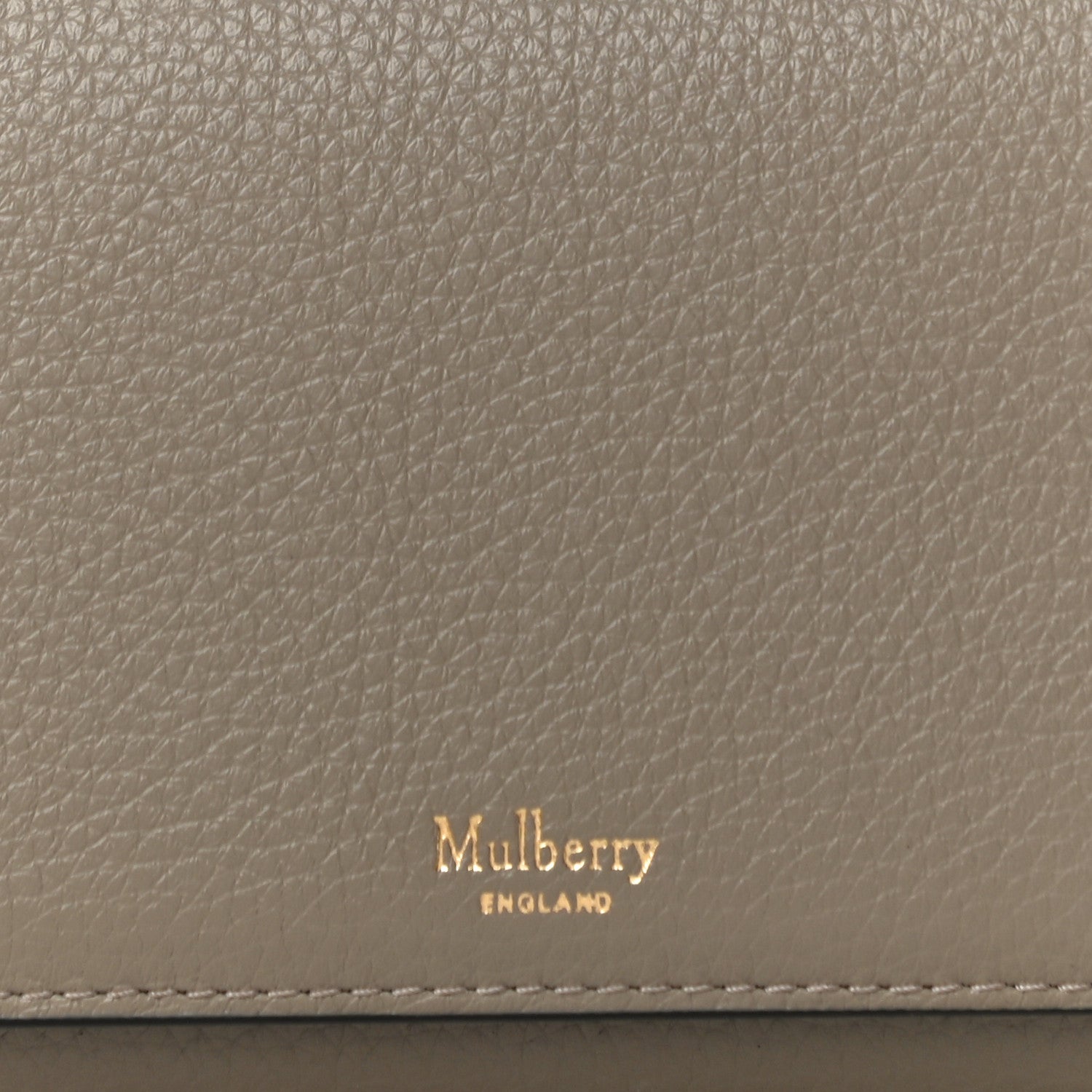 Mulberry Small Classic Grain Medium Continental French Wallet Solid Grey 7 of 9