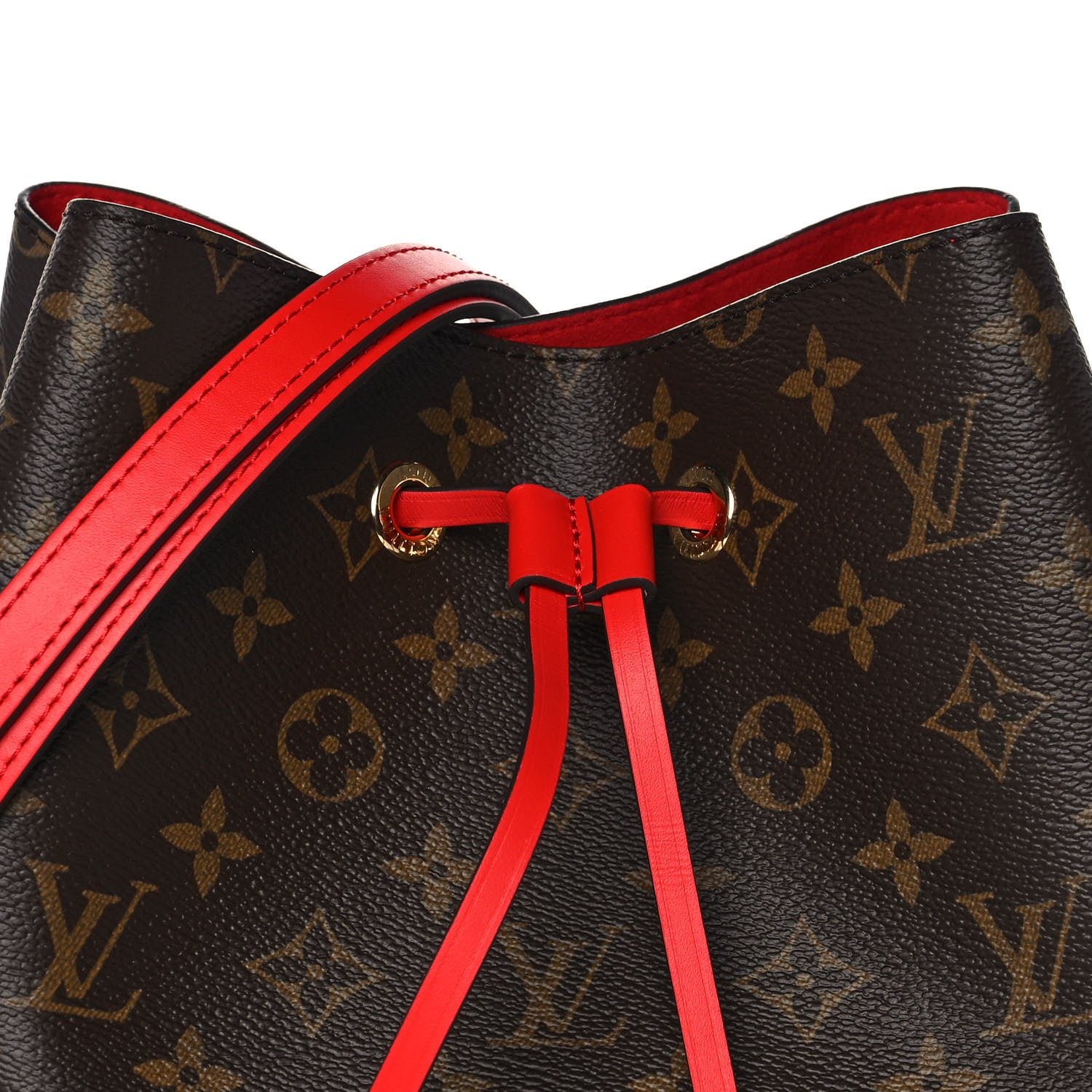 Louis Vuitton Monogram Neonoe MM Coquelicot 9 of 9