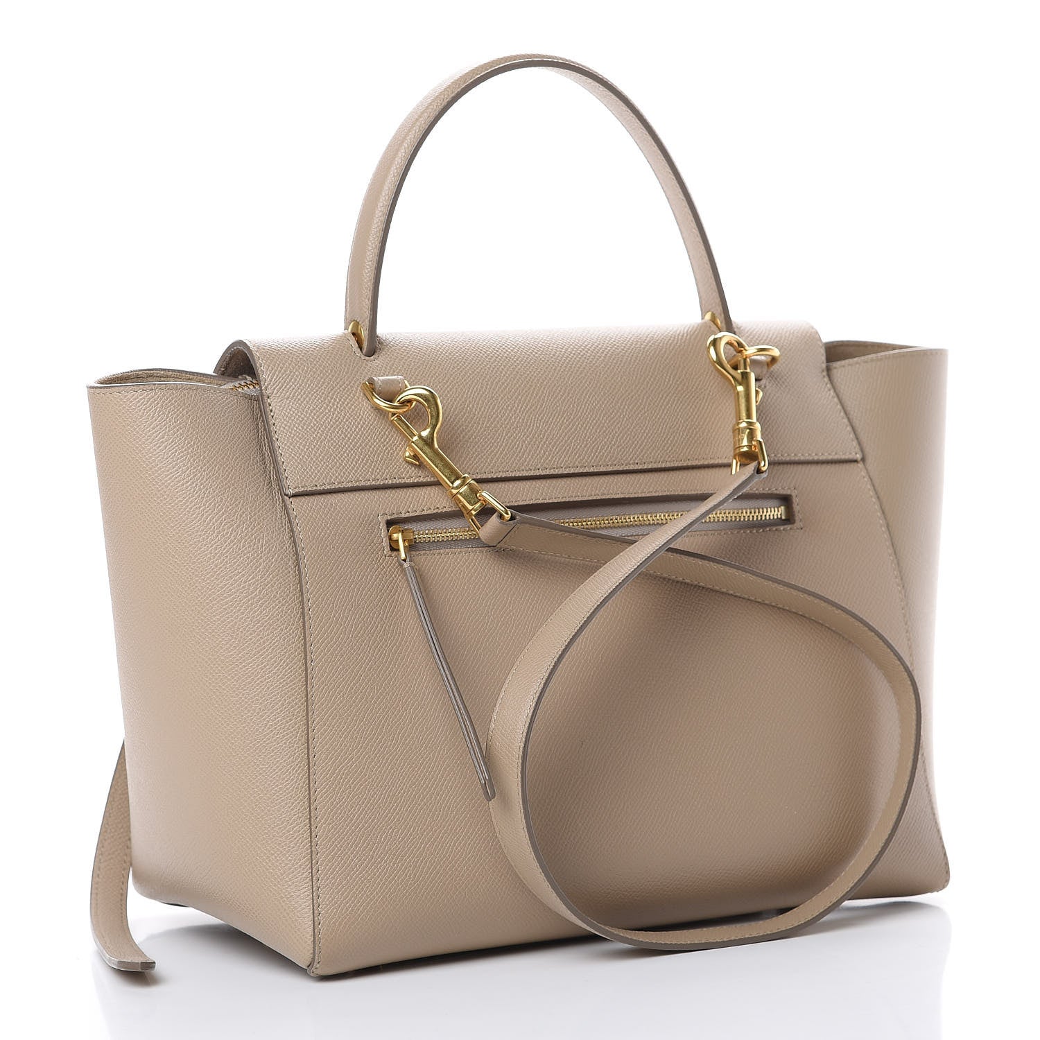 Celine Grained Calfskin Mini Belt Bag Light Taupe 2 of 10