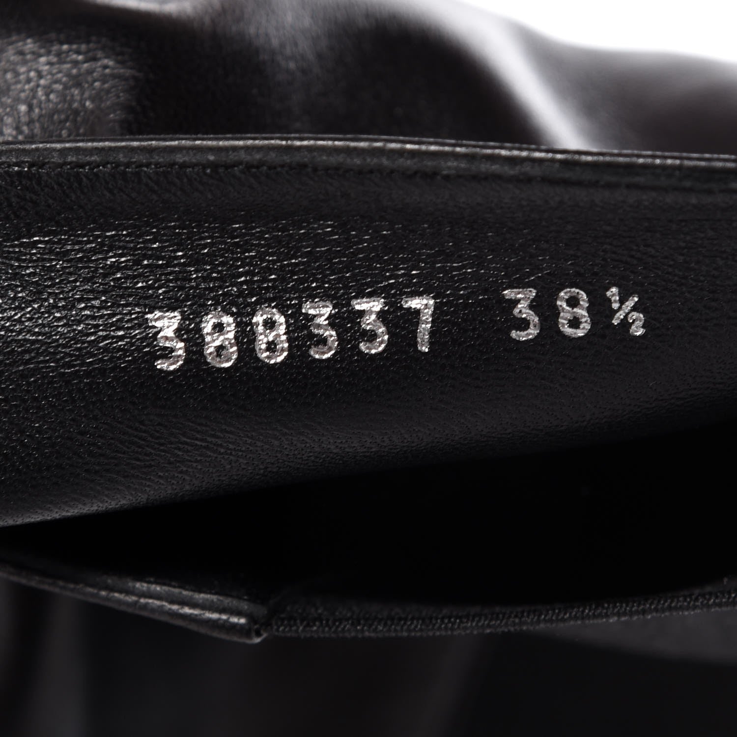 Gucci Nappa Charlotte Riding Boots 38.5 Black 7 of 9
