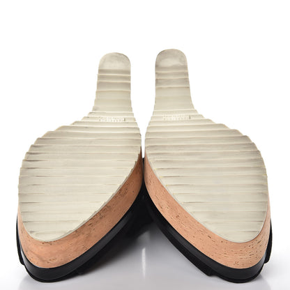 Gucci Kid Scamosciato Tattoo Heart Wedge Sandals 36.5 Naturale 6 of 10