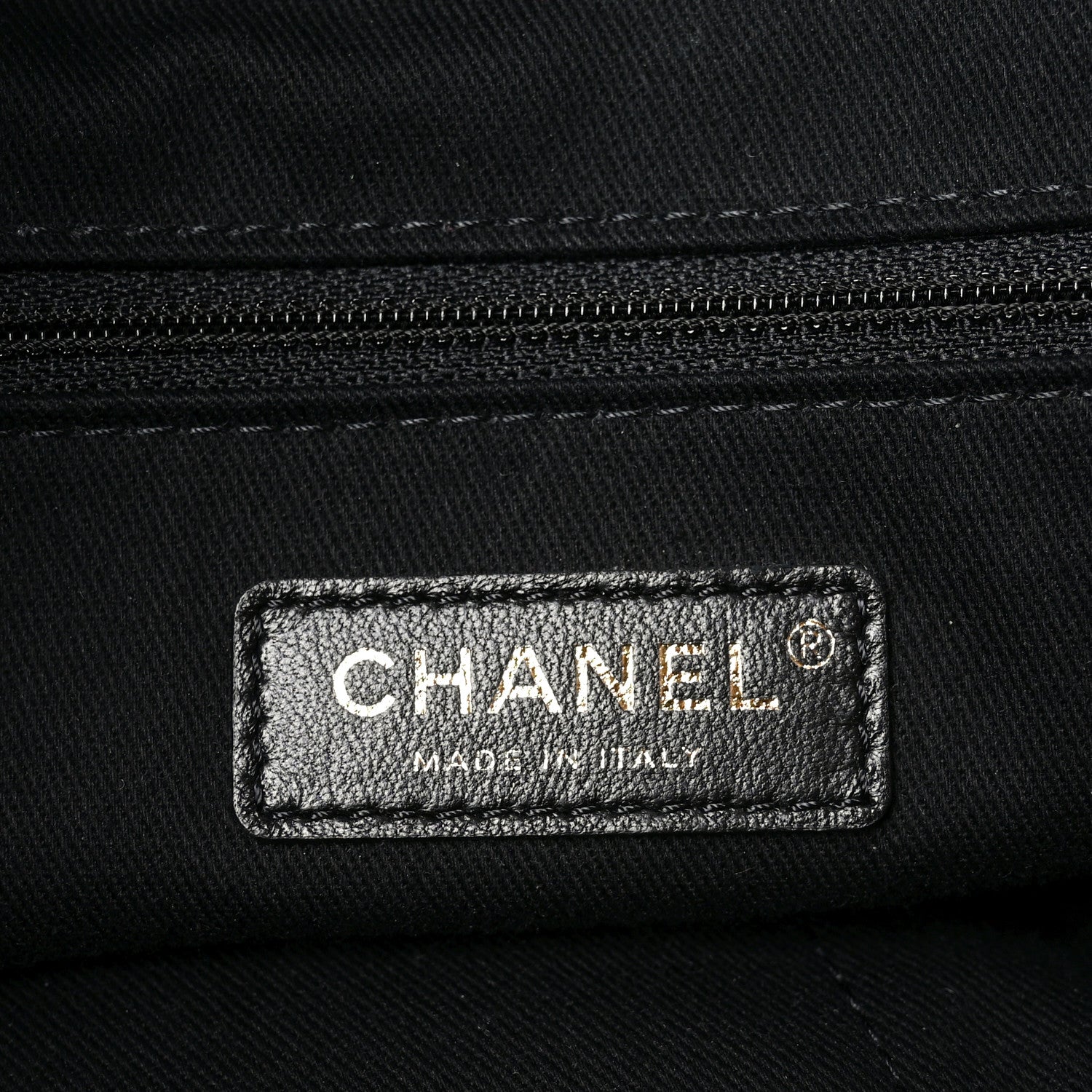 Chanel Mixed Fibers Calfskin Medium Deauville Tote Black 5 of 9