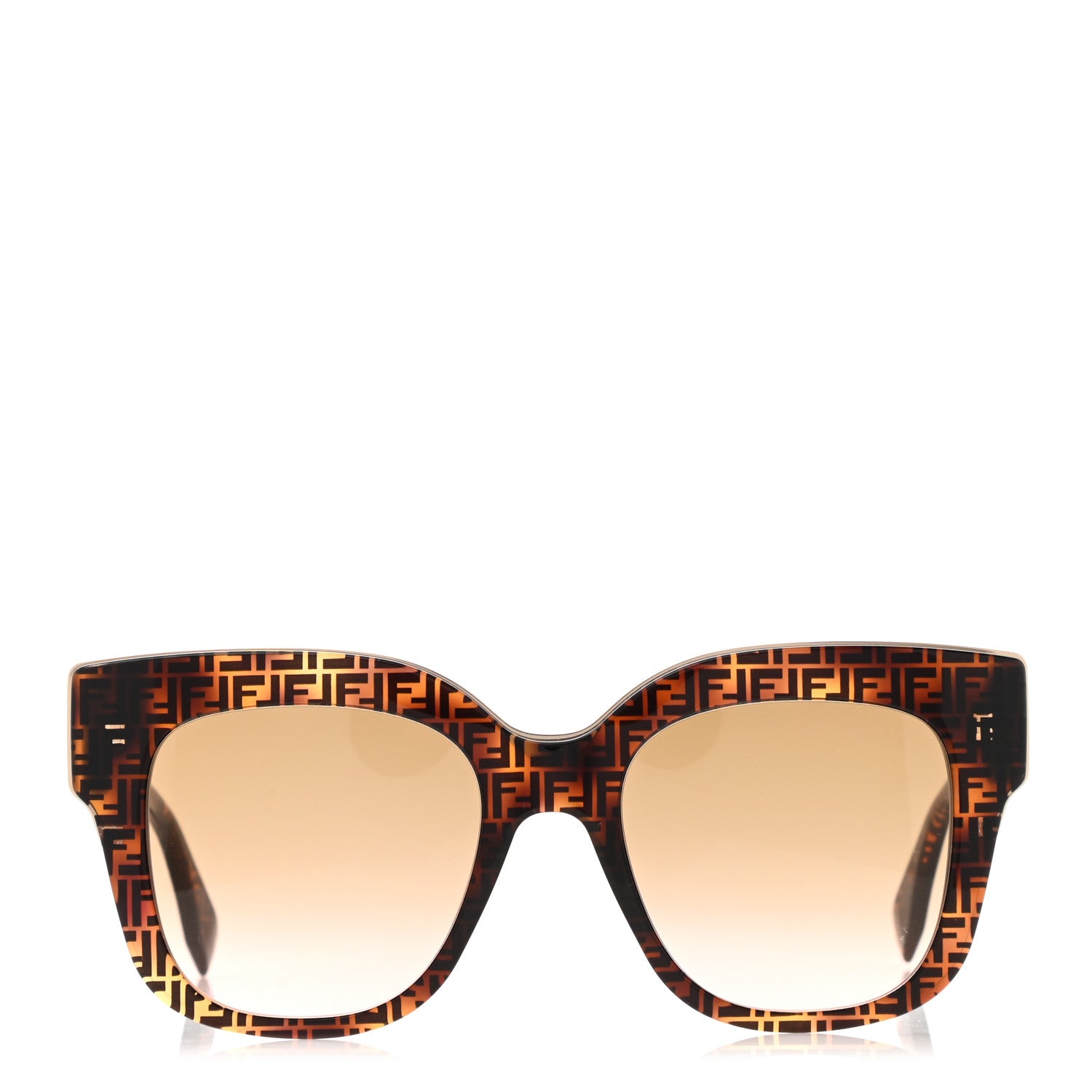 Fendi Acetate F is Fendi 51mm Cat Eye Sunglasses FF 0359/S Tortoise Camouflage 2 of 7