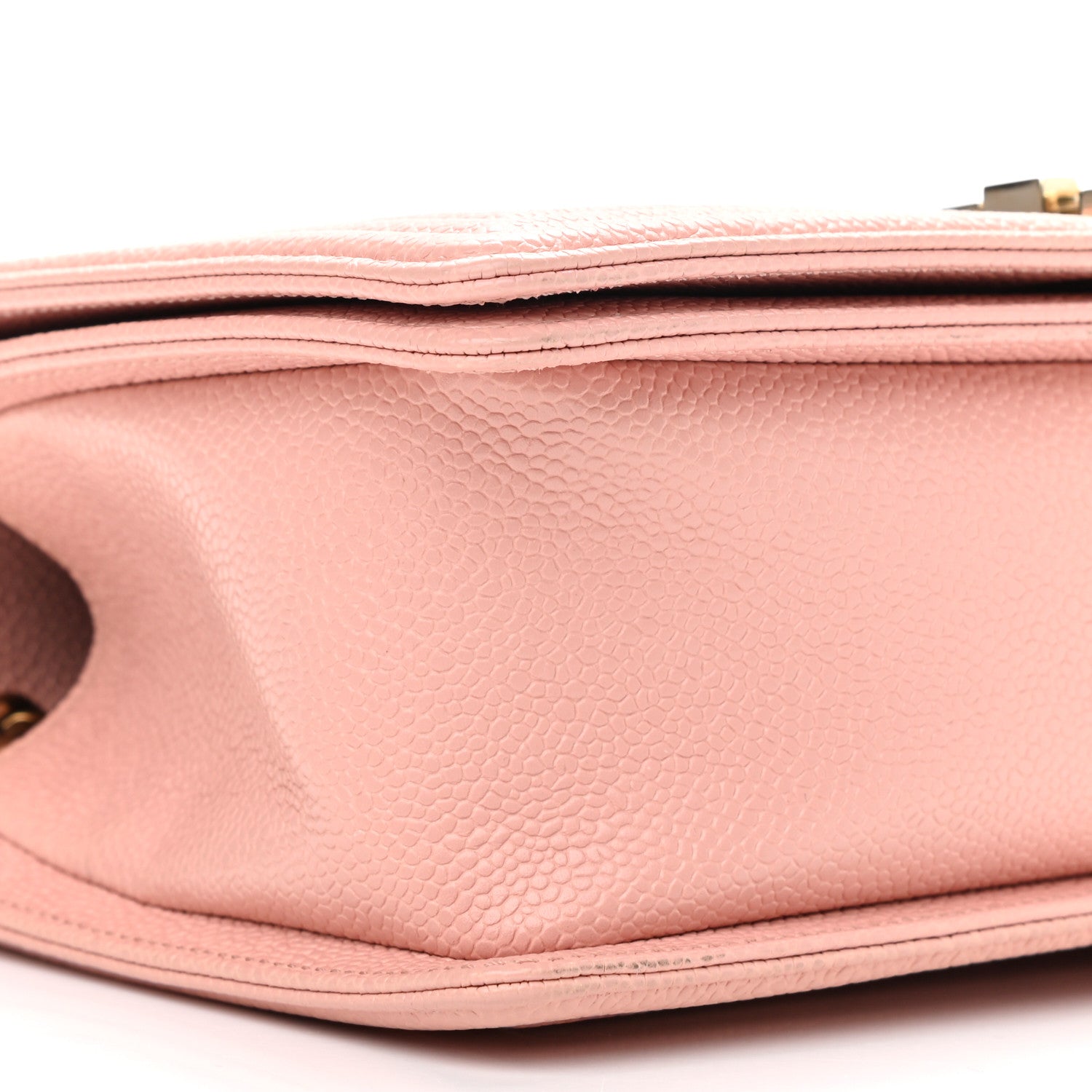 Chanel Caviar Quilted Medium Boy Flap Light Pink 9 of 15