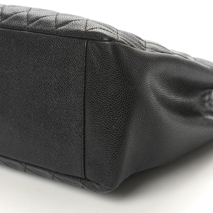 Chanel Caviar Quilted Grand Shopping Tote GST Black 11 of 12