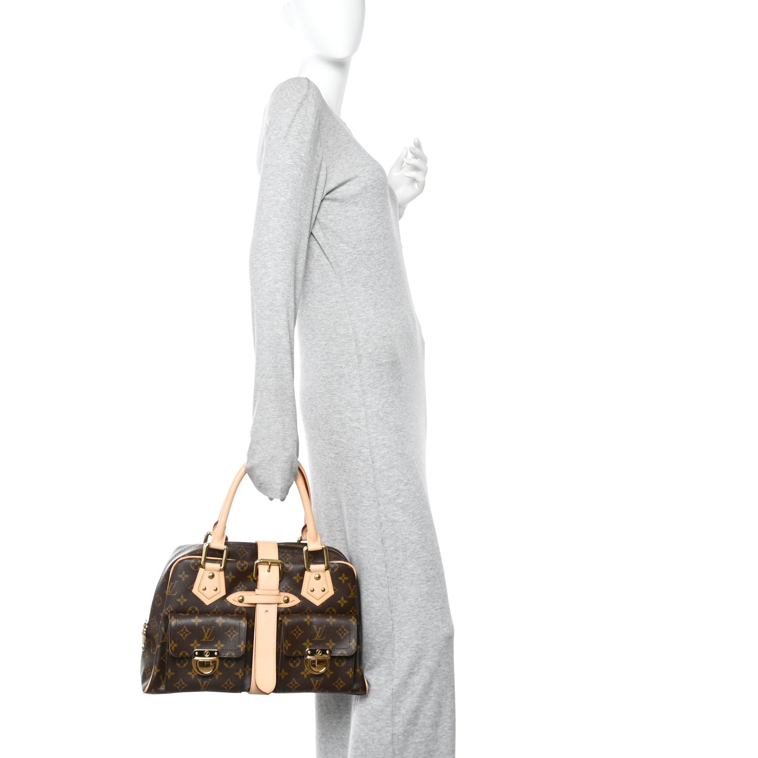 Louis Vuitton Monogram Manhattan GM 2 of 9